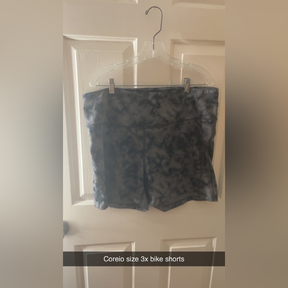 Coreio tie dye bike shorts 3x